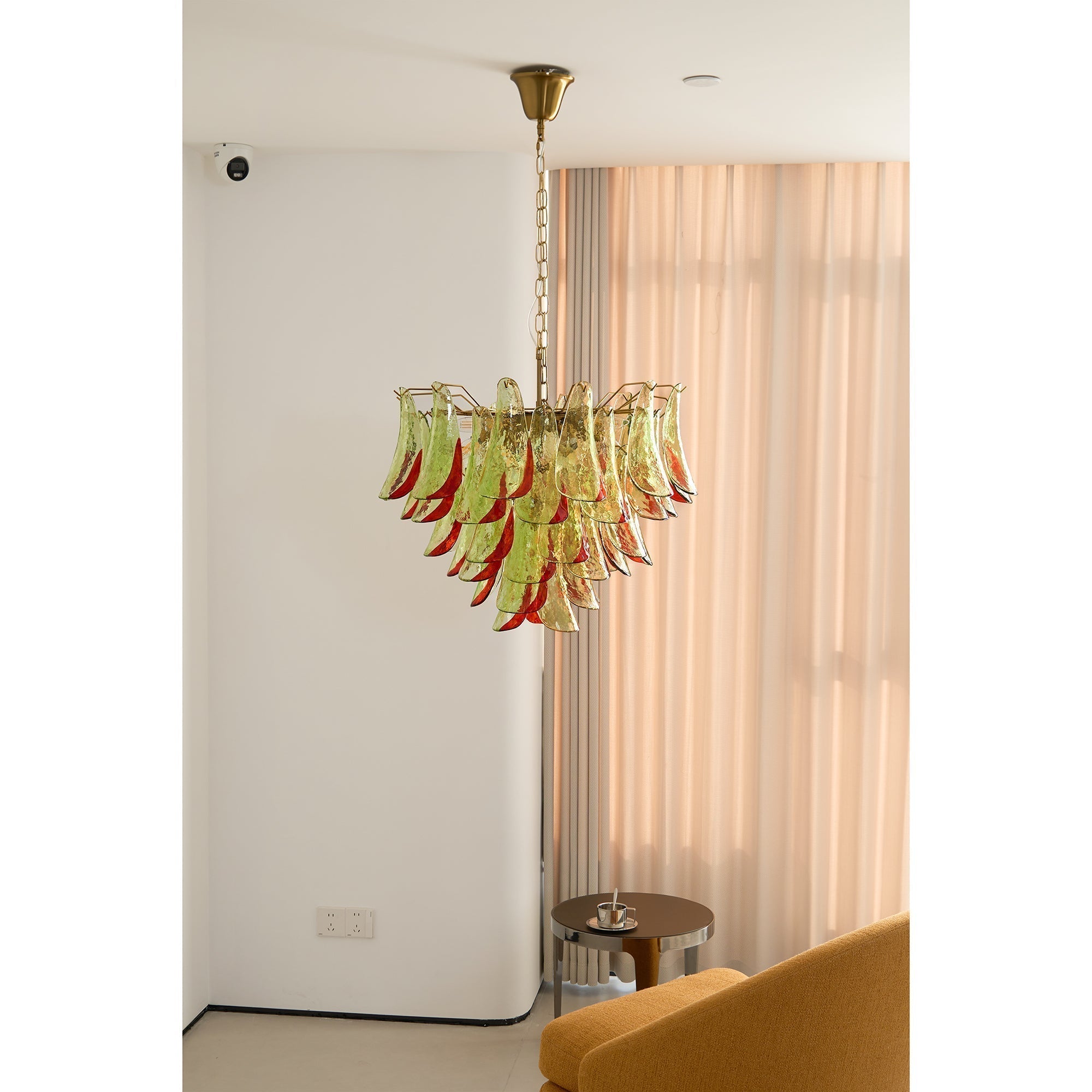 Aurora Chandelier Murano Glass Petal