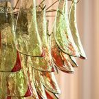Aurora Chandelier Murano Glass Petal