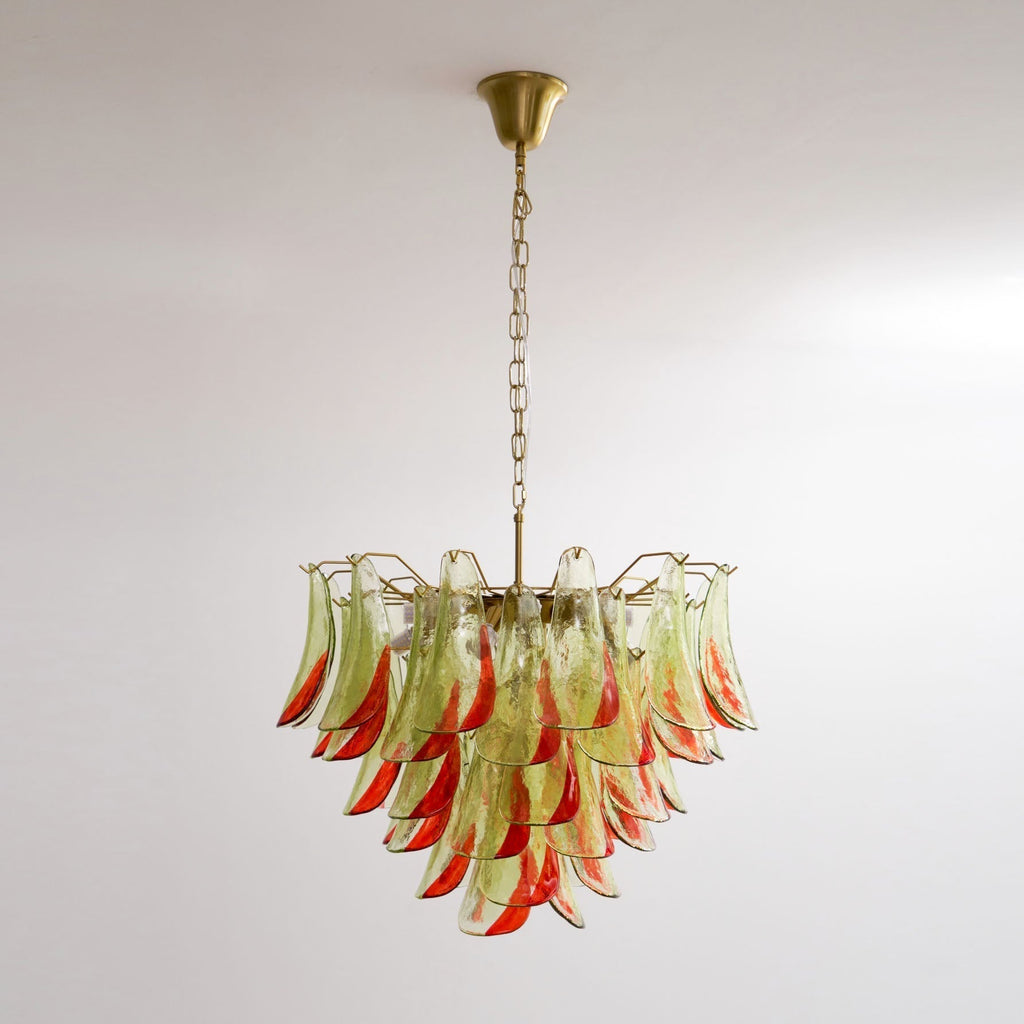 Aurora Chandelier Murano Glass Petal