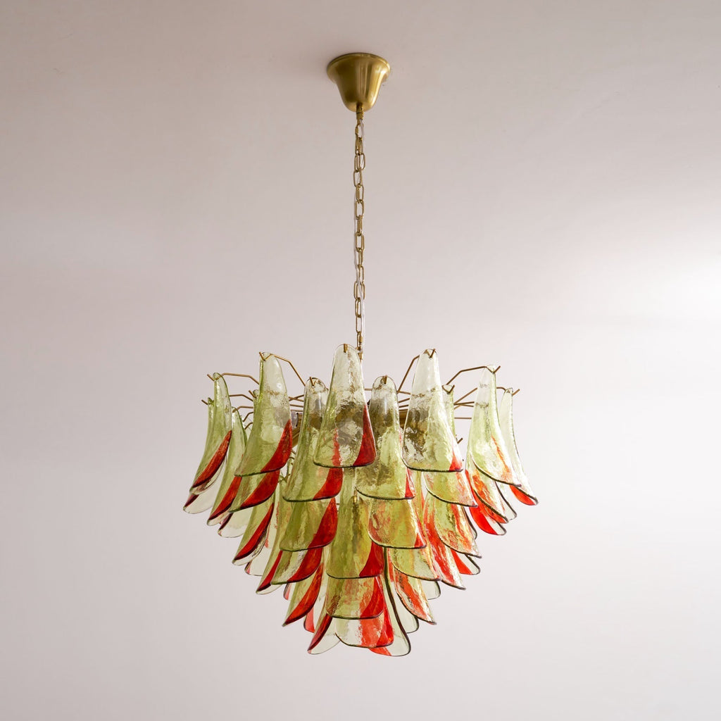 Aurora Chandelier Murano Glass Petal