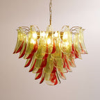 Aurora Chandelier Murano Glass Petal