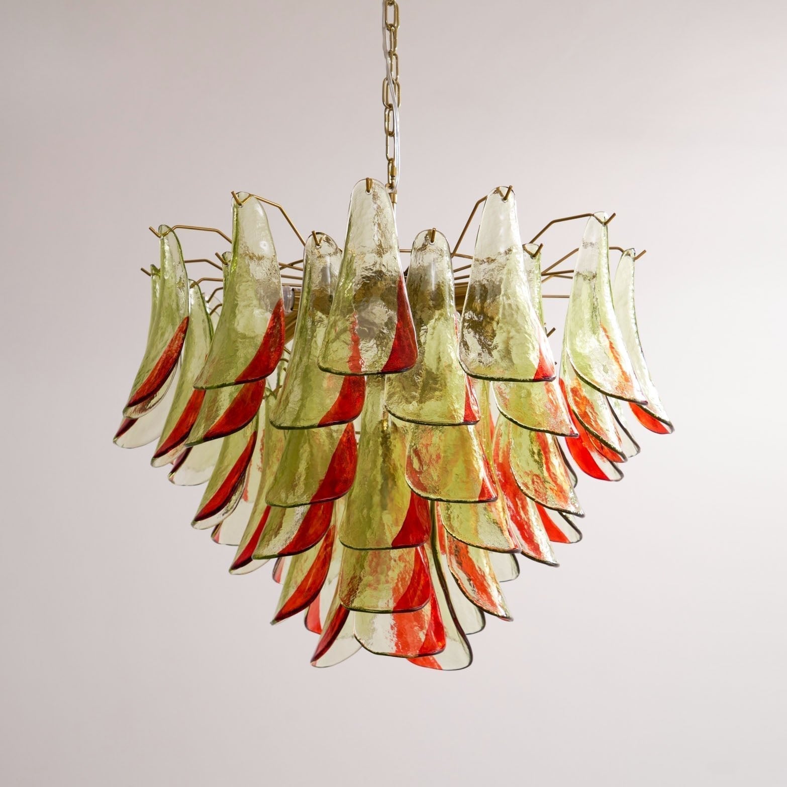 Aurora Chandelier Murano Glass Petal