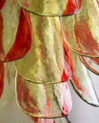 Aurora Chandelier Murano Glass Petal