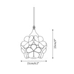 Velina Pink Petal Pendant Light