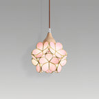 Velina Pink Petal Pendant Light