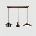 Ritta Black Travertine Pendant Light Set