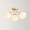 Ceiling Light Petal Globe Cluster Soft Glow Romantic Floral