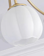 Ceiling Light Petal Globe Cluster Soft Glow Romantic Floral
