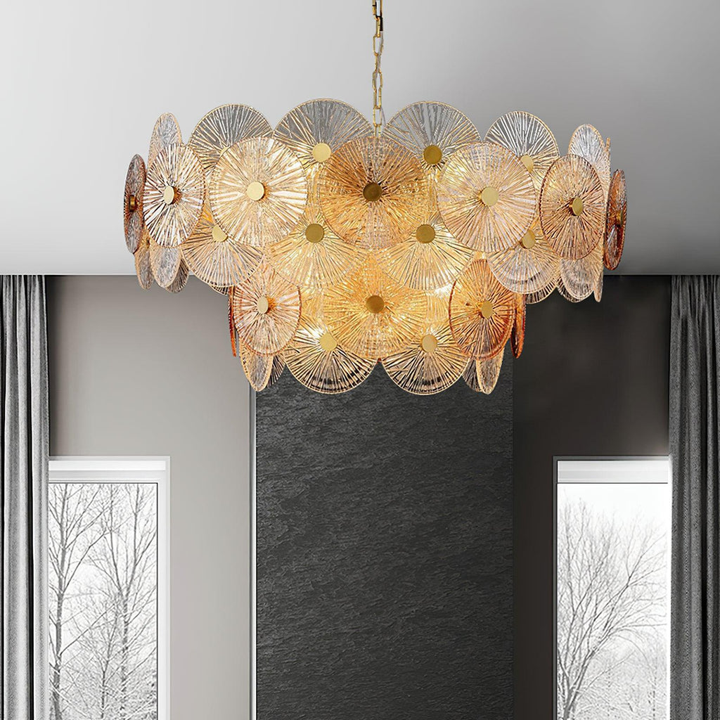 Aurelia Glass Chandelier