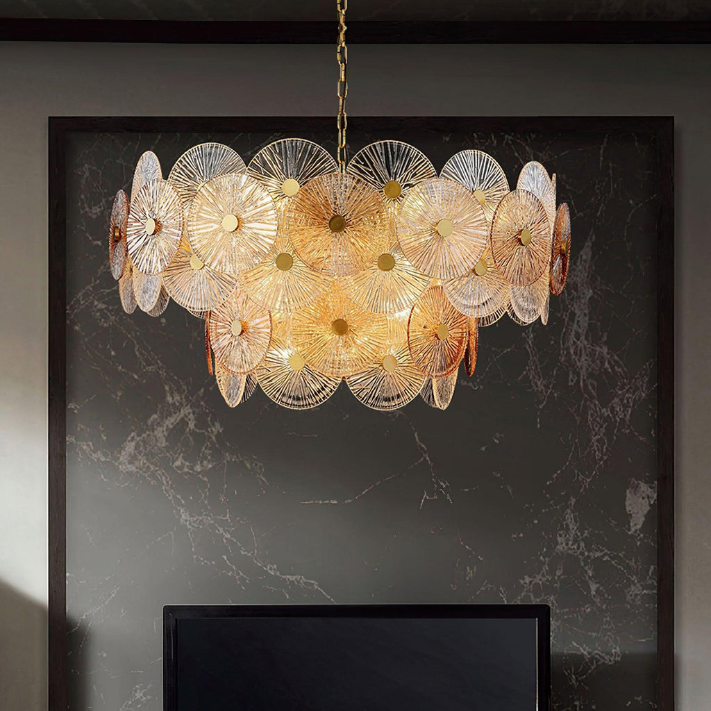 Aurelia Glass Chandelier