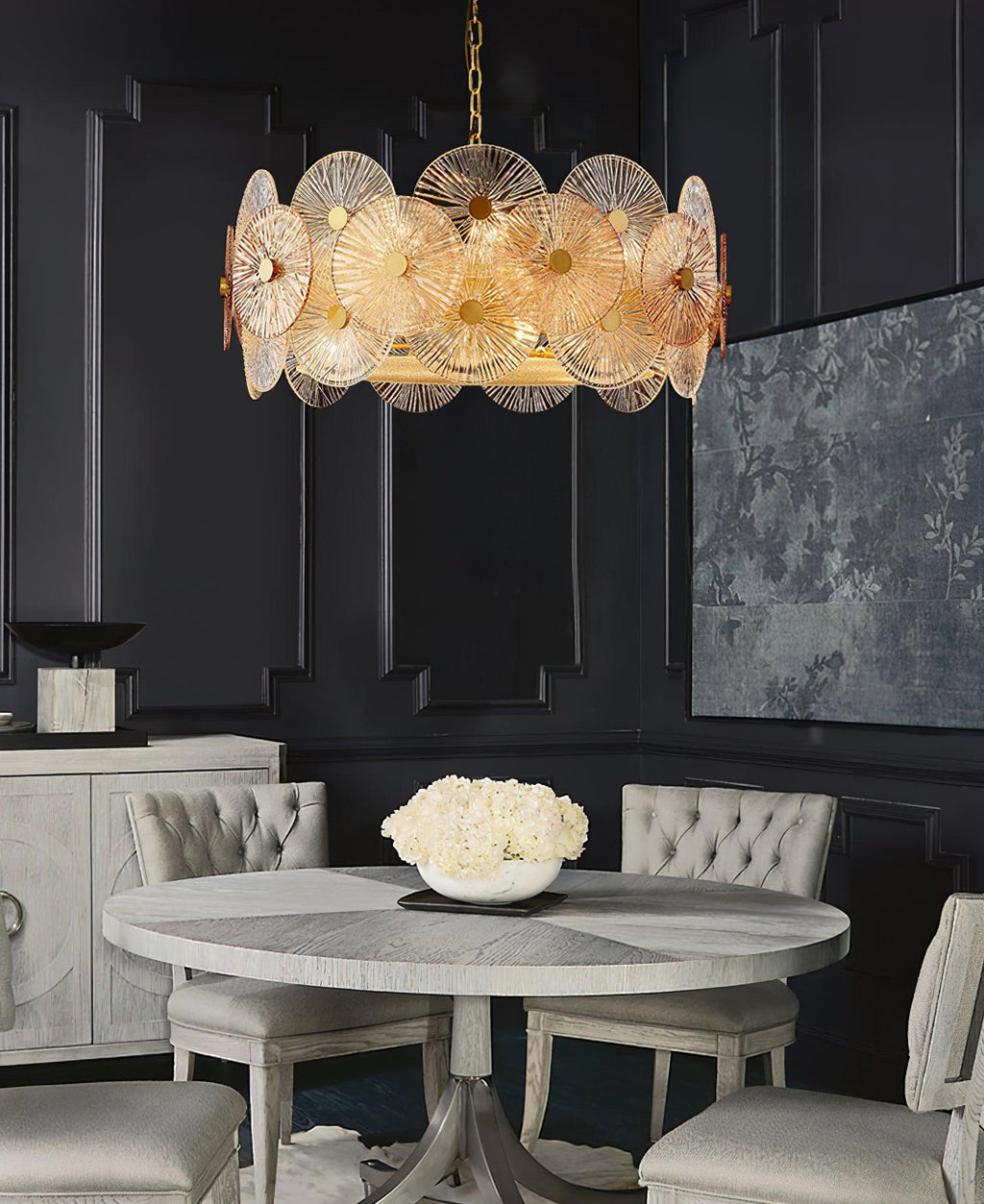Aurelia Glass Chandelier