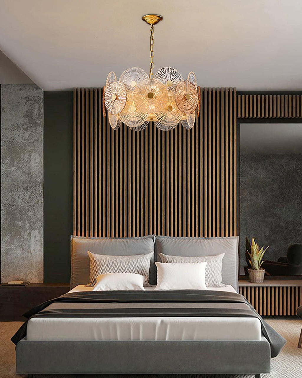 Aurelia Glass Chandelier