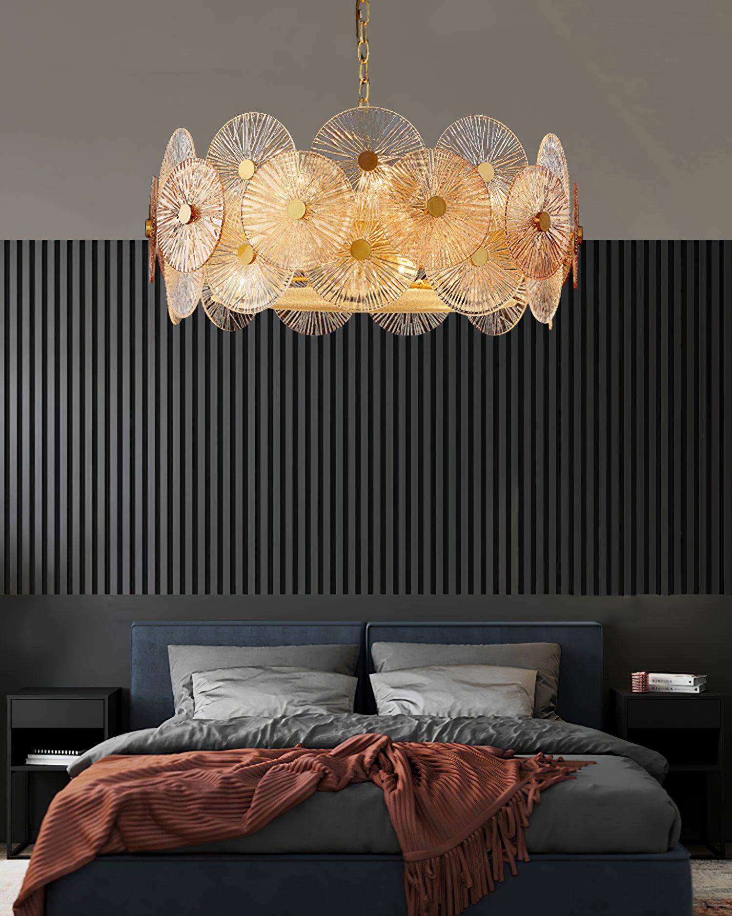Aurelia Glass Chandelier