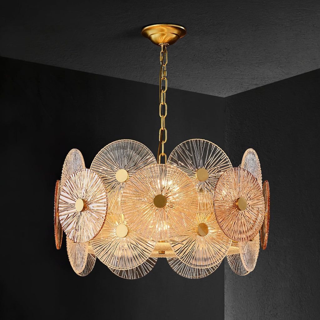 Aurelia Glass Chandelier