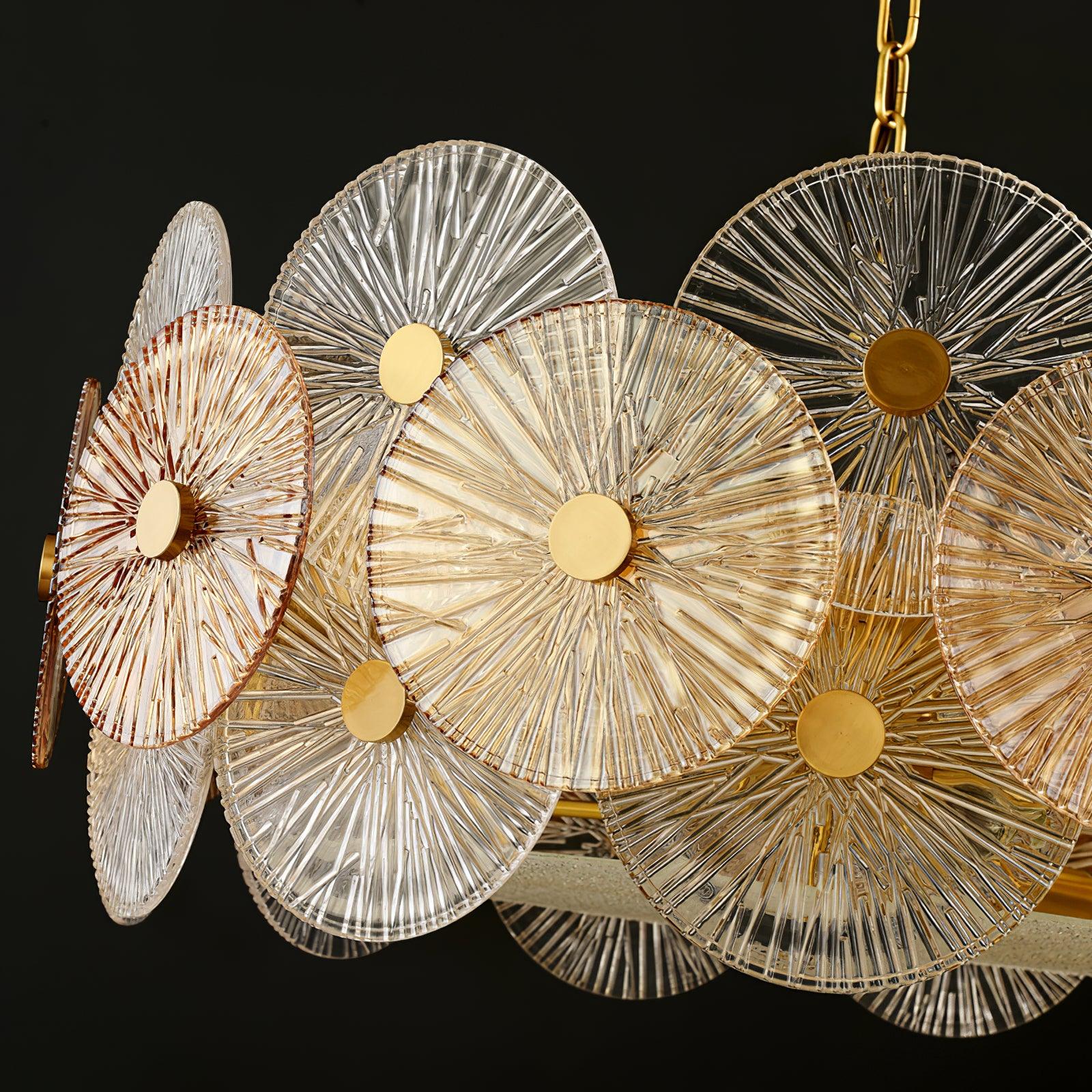 Aurelia Glass Chandelier