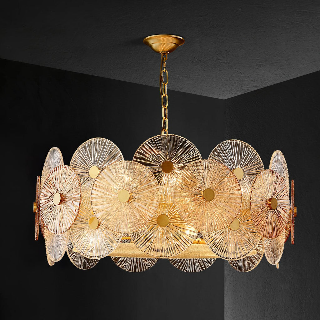 Aurelia Glass Chandelier