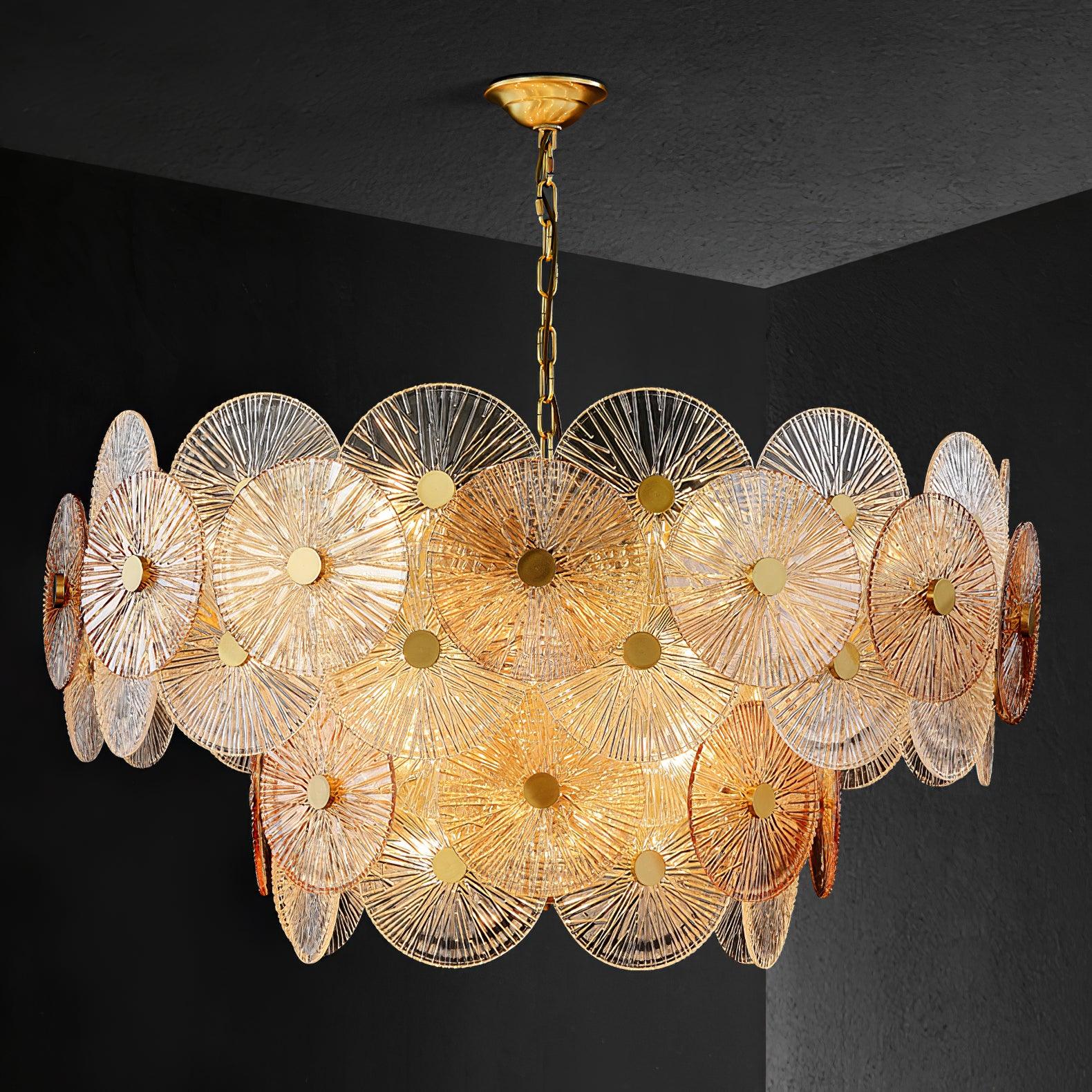 Aurelia Glass Chandelier