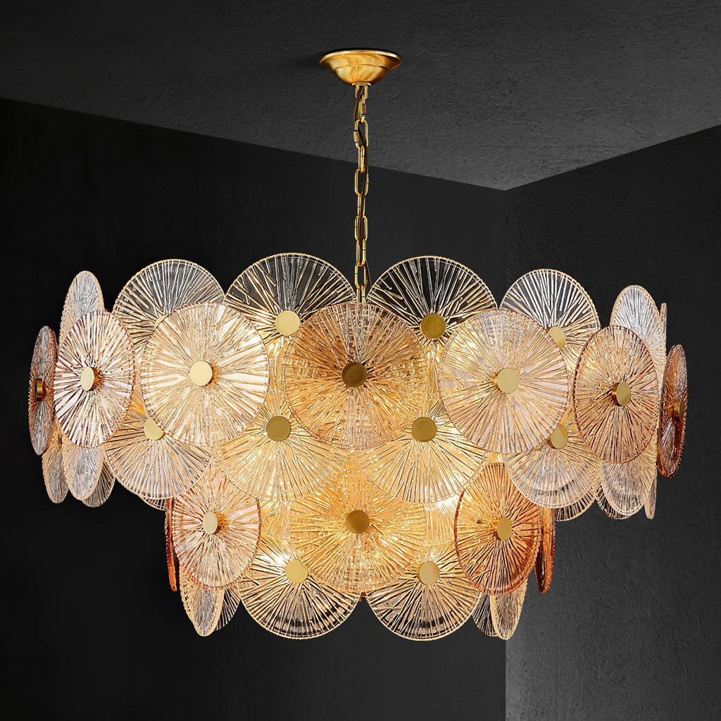 Aurelia Glass Chandelier