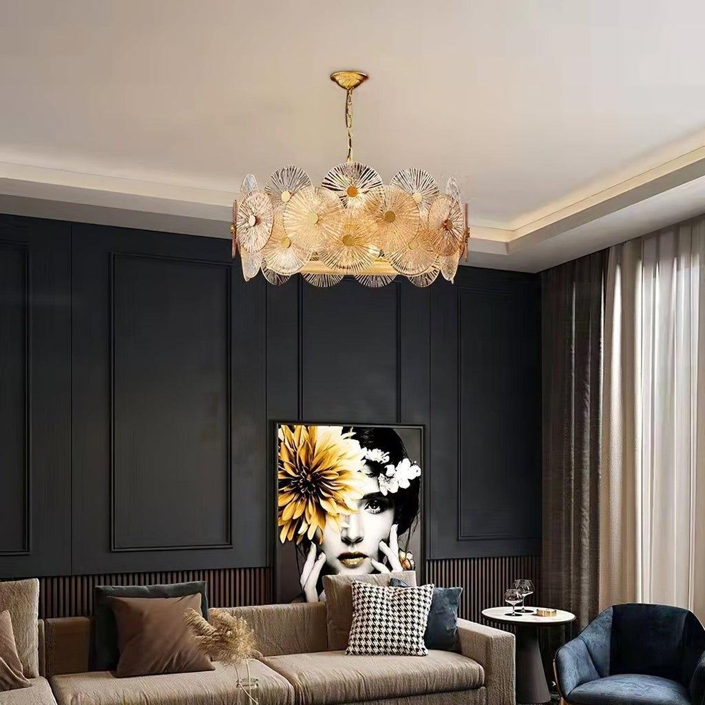 Aurelia Glass Chandelier