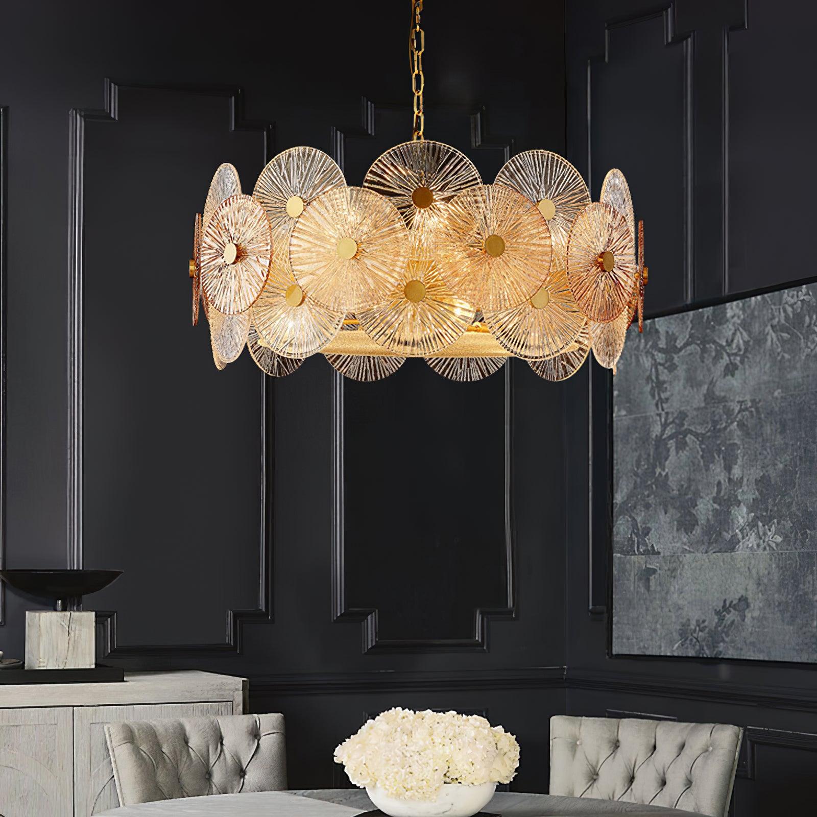 Aurelia Glass Chandelier