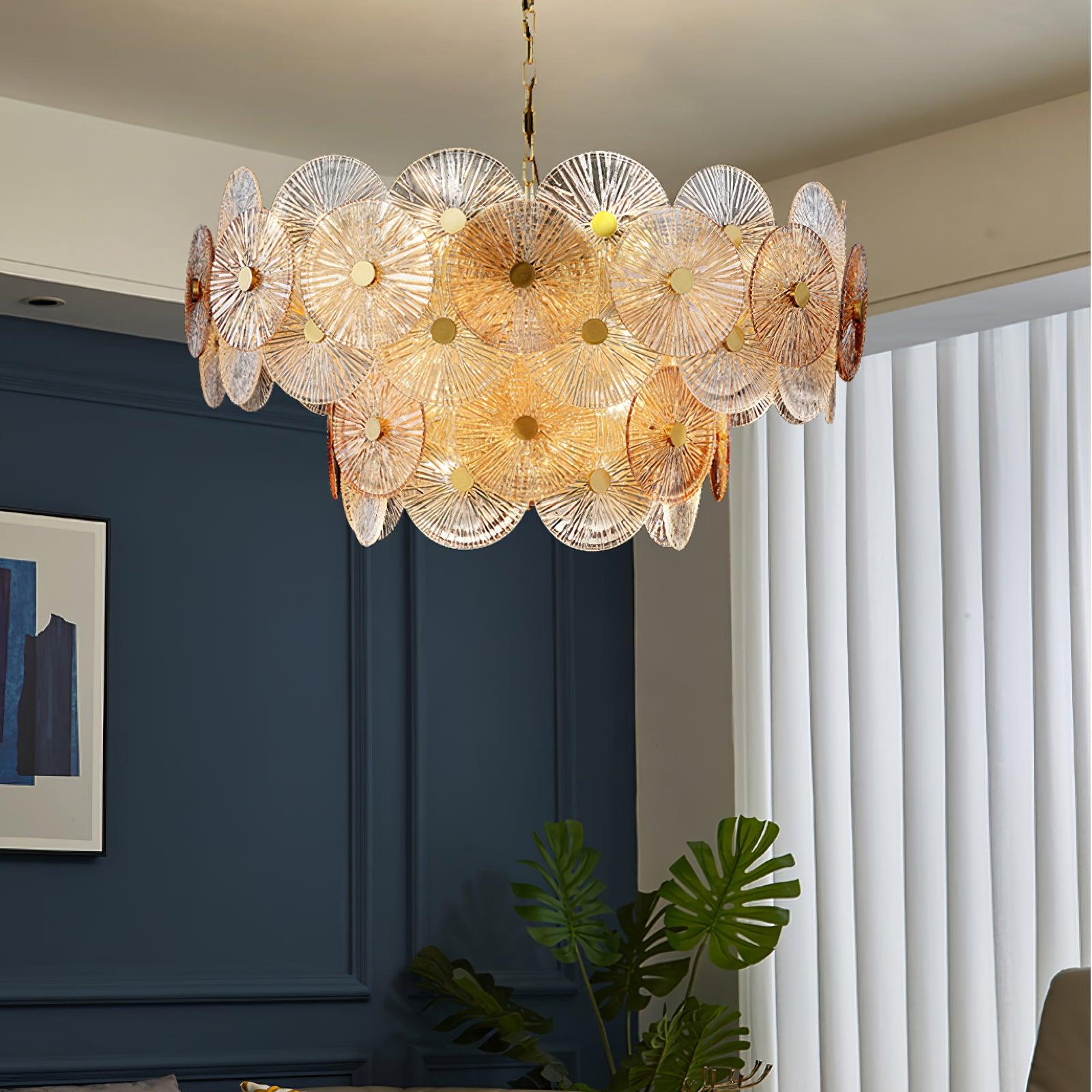 Aurelia Glass Chandelier