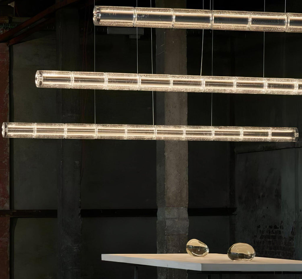 Lyliris Glass Linear Pendant Light