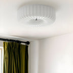 Arisha Modern LED Glass Flush Mount Ceiling Light Bedroom