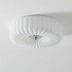Arisha Modern LED Glass Flush Mount Ceiling Light Bedroom