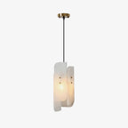 Vicarus Pendant Light in Alabaster Stacked - Kingsley Beaumont