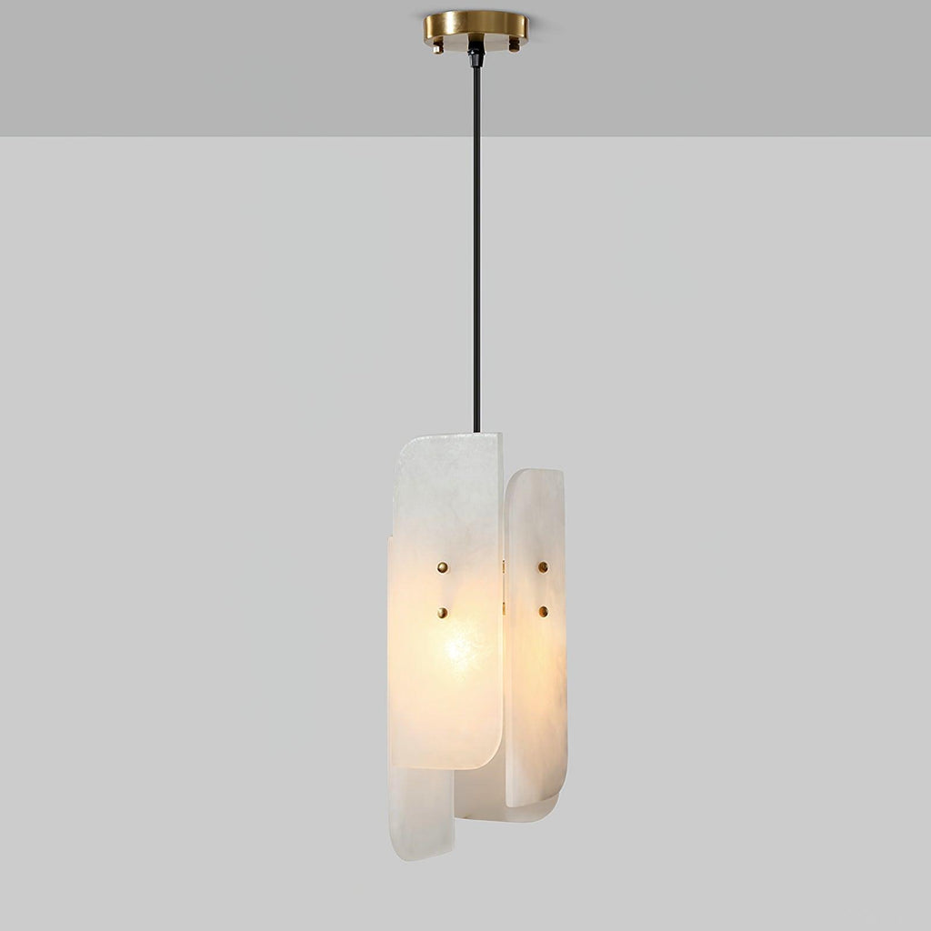 Vicarus Pendant Light in Alabaster Stacked - Kingsley Beaumont