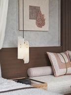 Vicarus Pendant Light in Alabaster Stacked - Kingsley Beaumont
