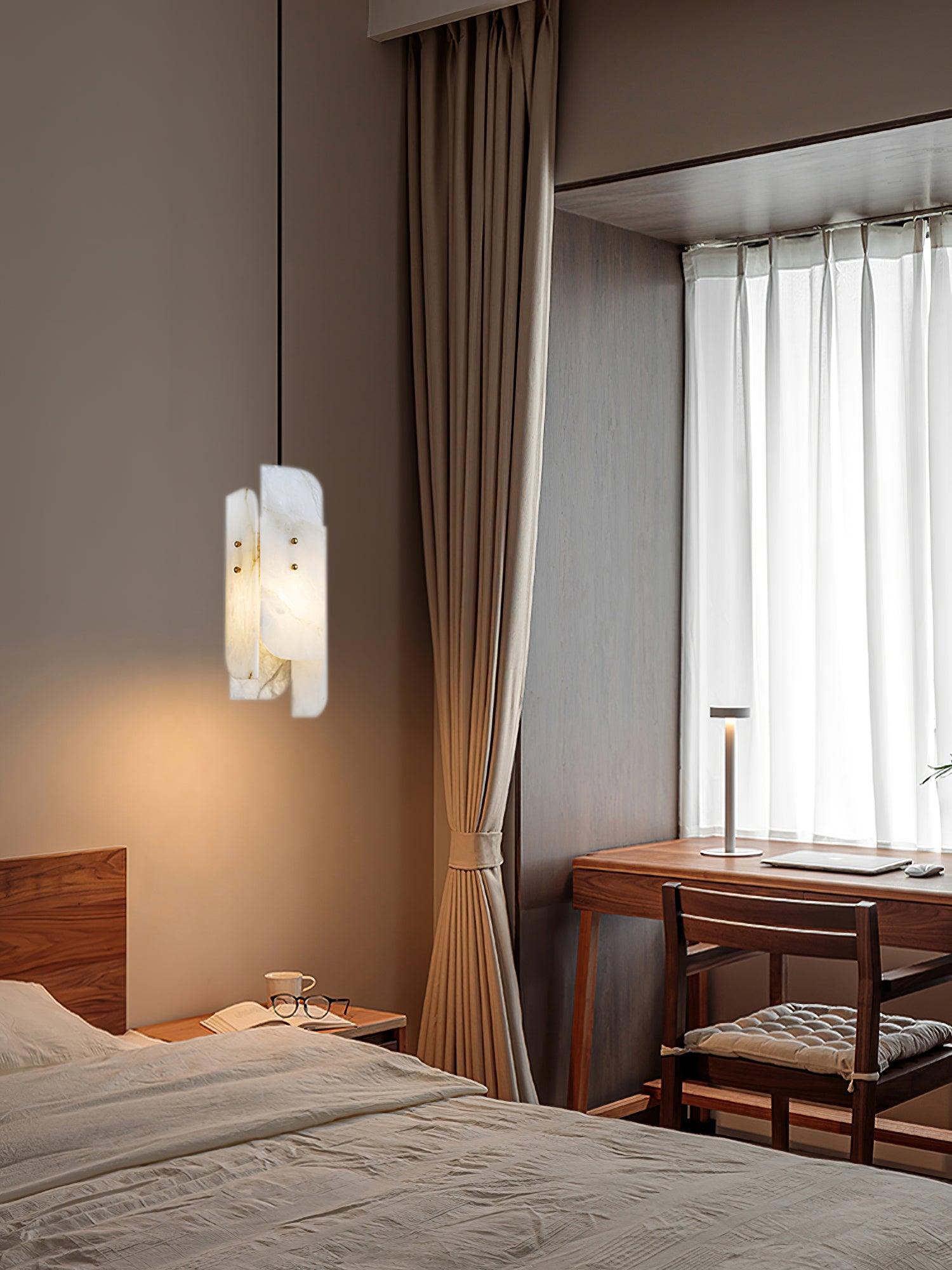 Vicarus Pendant Light in Alabaster Stacked - Kingsley Beaumont