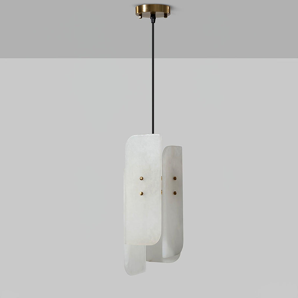 Vicarus Pendant Light in Alabaster Stacked - Kingsley Beaumont