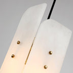 Vicarus Pendant Light in Alabaster Stacked - Kingsley Beaumont