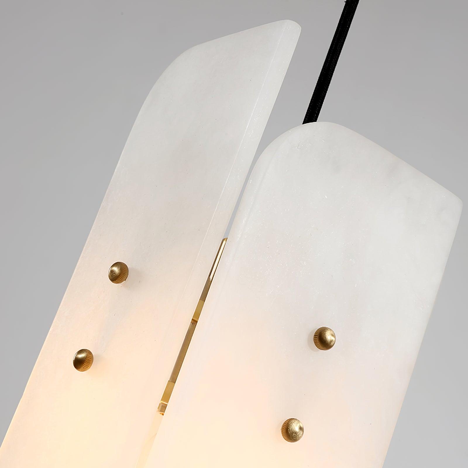 Vicarus Pendant Light in Alabaster Stacked - Kingsley Beaumont
