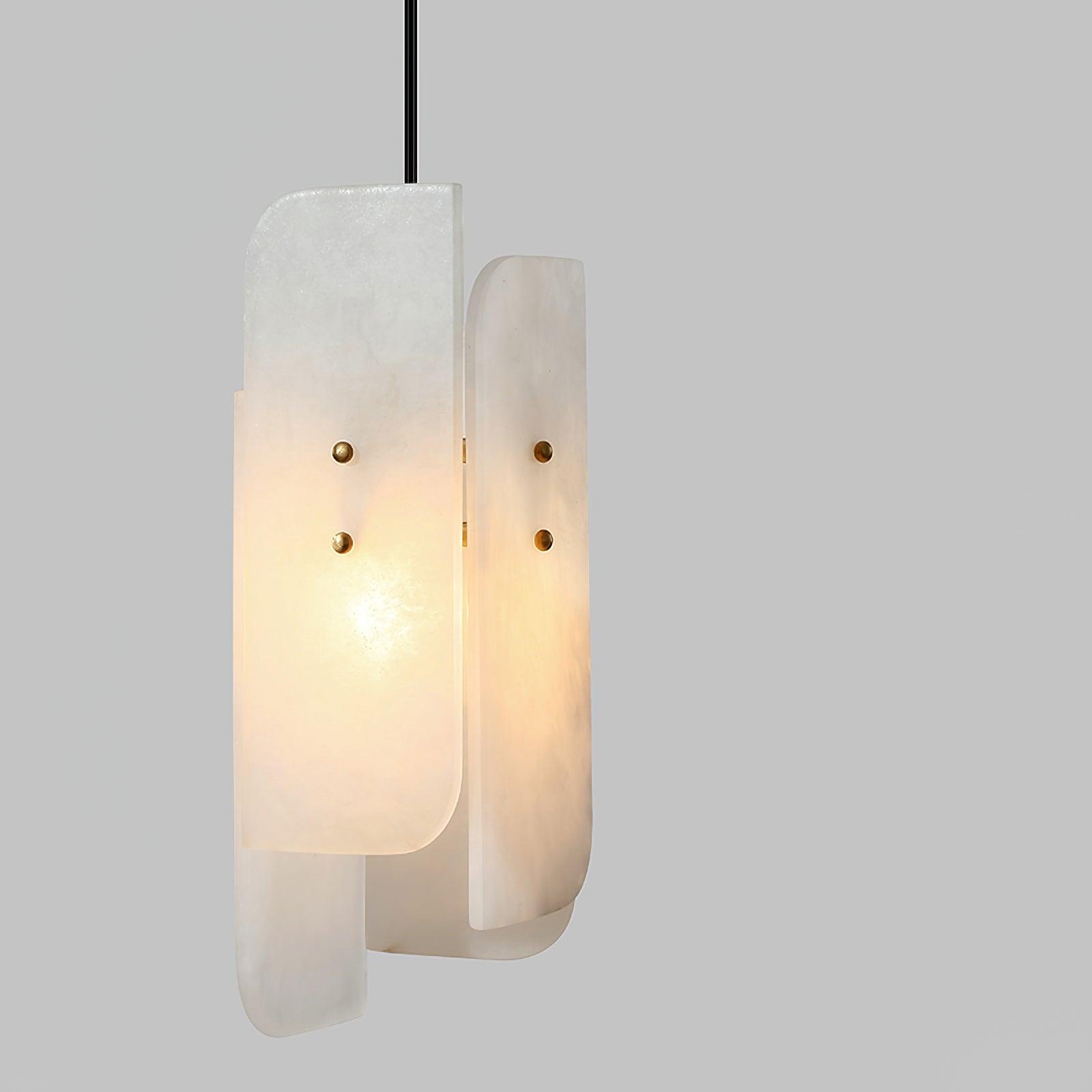 Vicarus Layered Alabaster Pendant Light