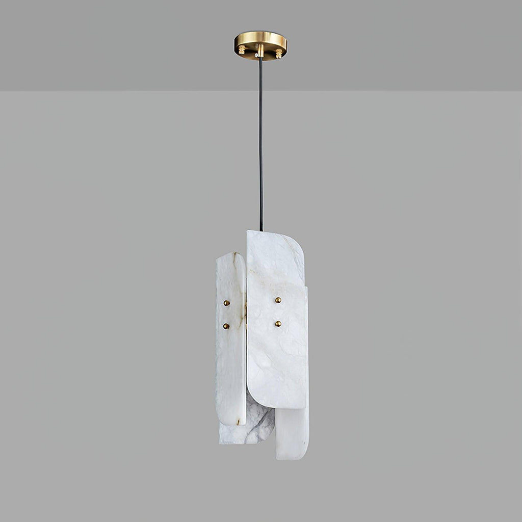 Vicarus Pendant Light in Alabaster Stacked - Kingsley Beaumont
