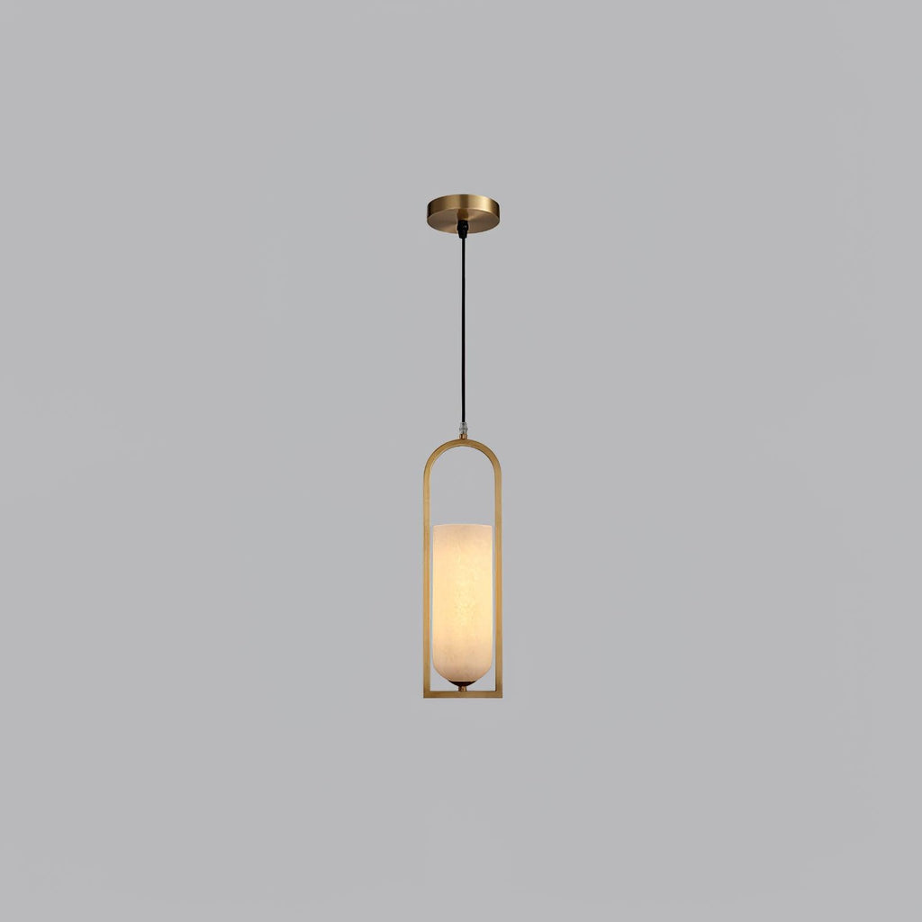 Aethyn Arch Alabaster Pendant Light