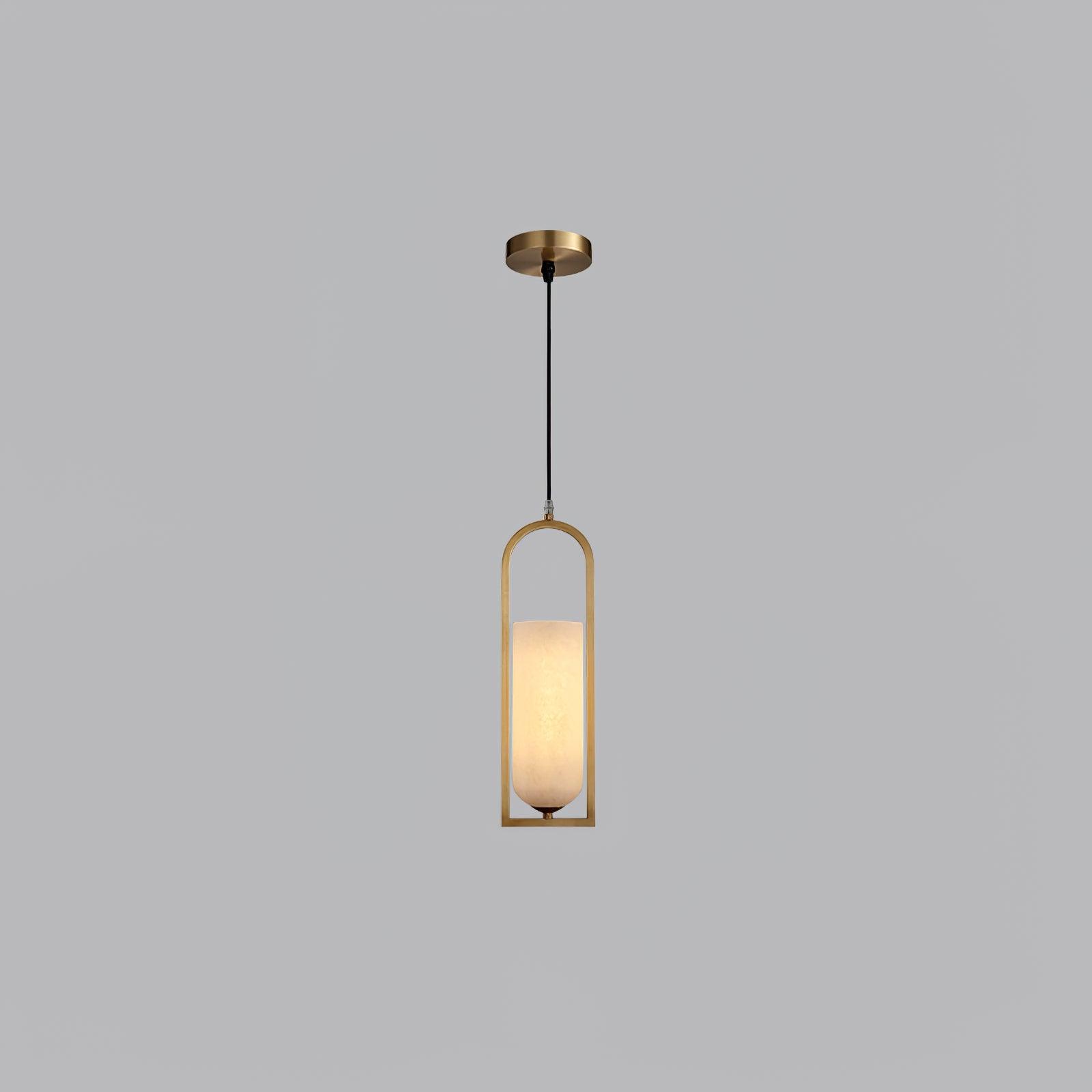 Aethyn Arch Alabaster Pendant Light