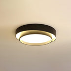 Arux Nordic Art Deco Circular Flush Mount Ceiling Light