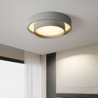 Arux Nordic Art Deco Circular Flush Mount Ceiling Light