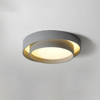 Arux Nordic Art Deco Circular Flush Mount Ceiling Light