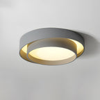 Arux Nordic Art Deco Circular Flush Mount Ceiling Light