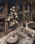 Solara Pendant Lamp Irregular Cluster Sculptural