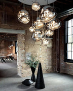 Solara Pendant Lamp Irregular Cluster Sculptural