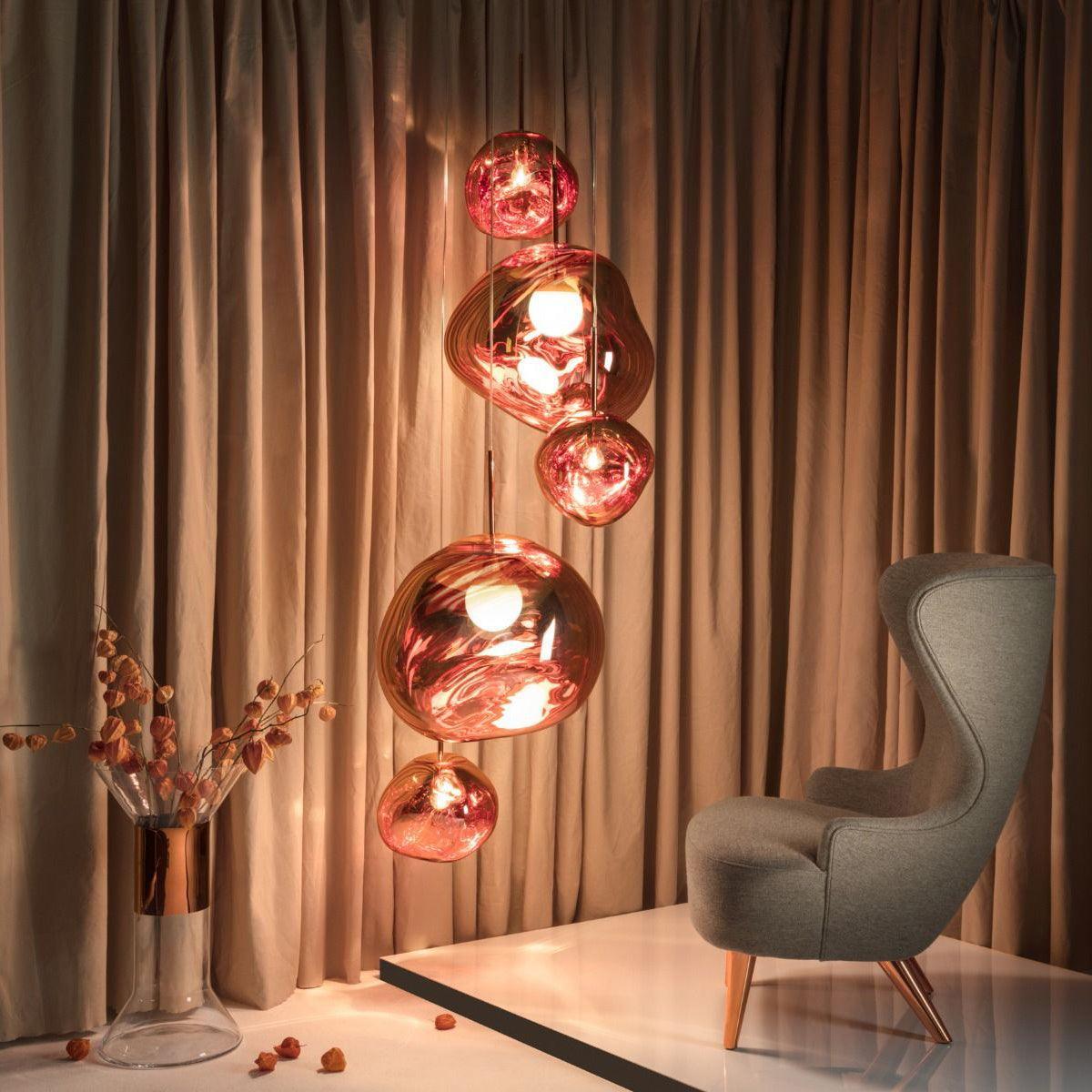 Solara Pendant Lamp Irregular Cluster Sculptural
