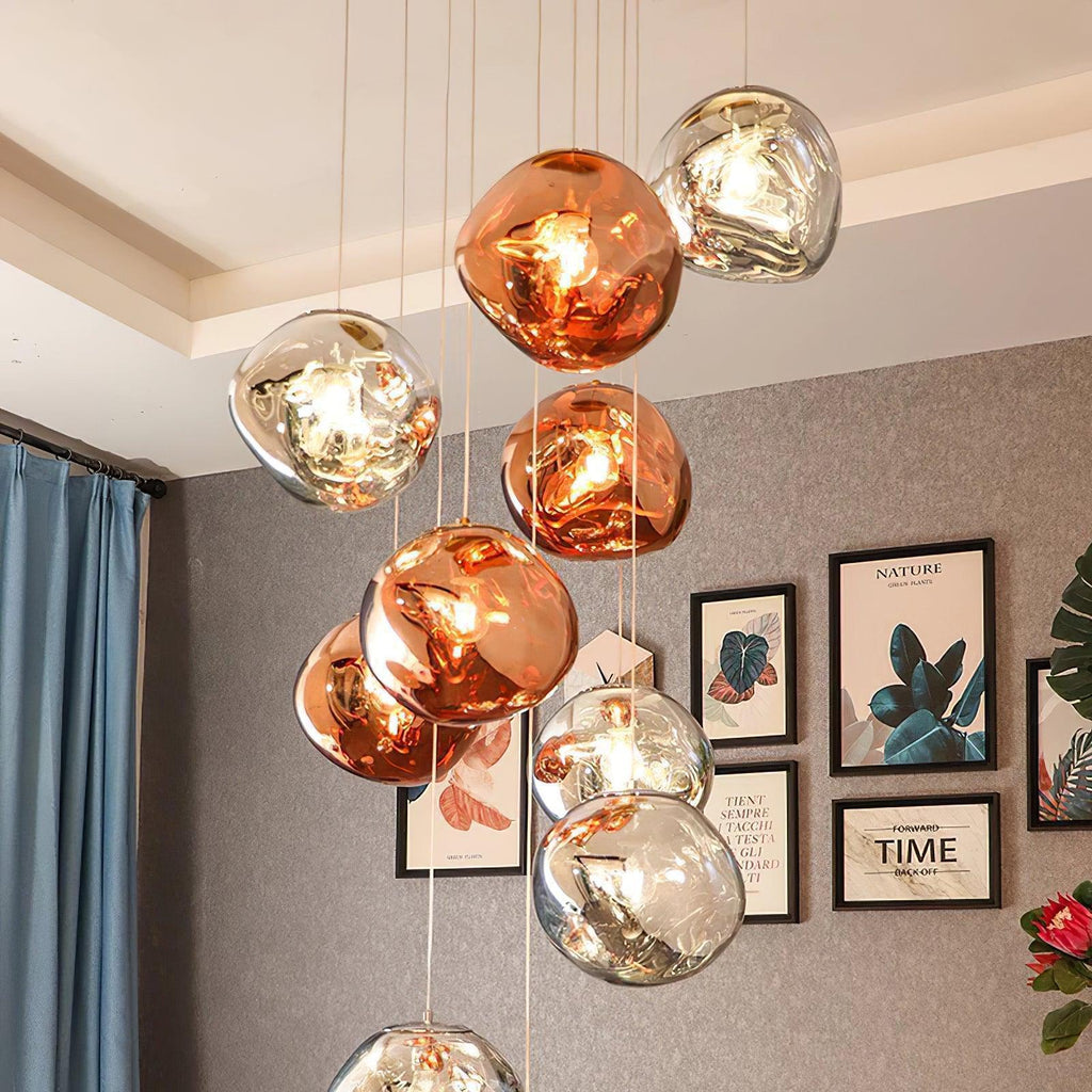 Solara Pendant Lamp Irregular Cluster Sculptural