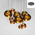 Solara Pendant Lamp Irregular Cluster Sculptural