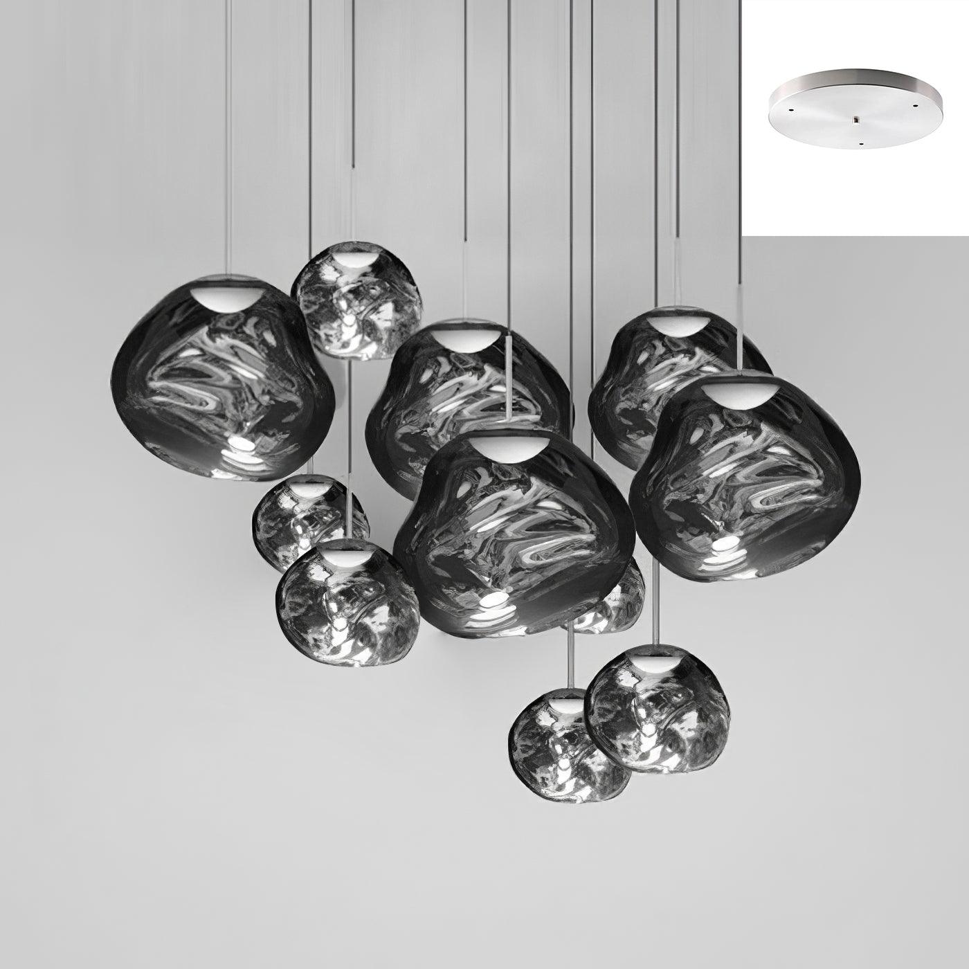 Solara Pendant Lamp Irregular Cluster Sculptural
