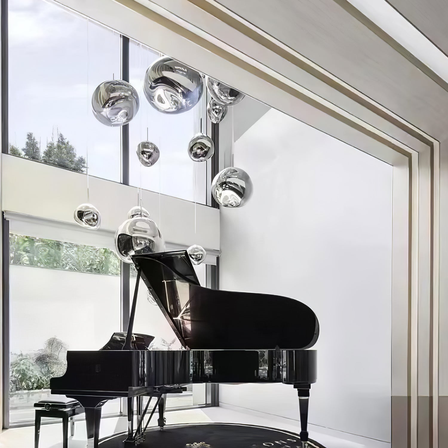 Solara Pendant Lamp Irregular Cluster Sculptural